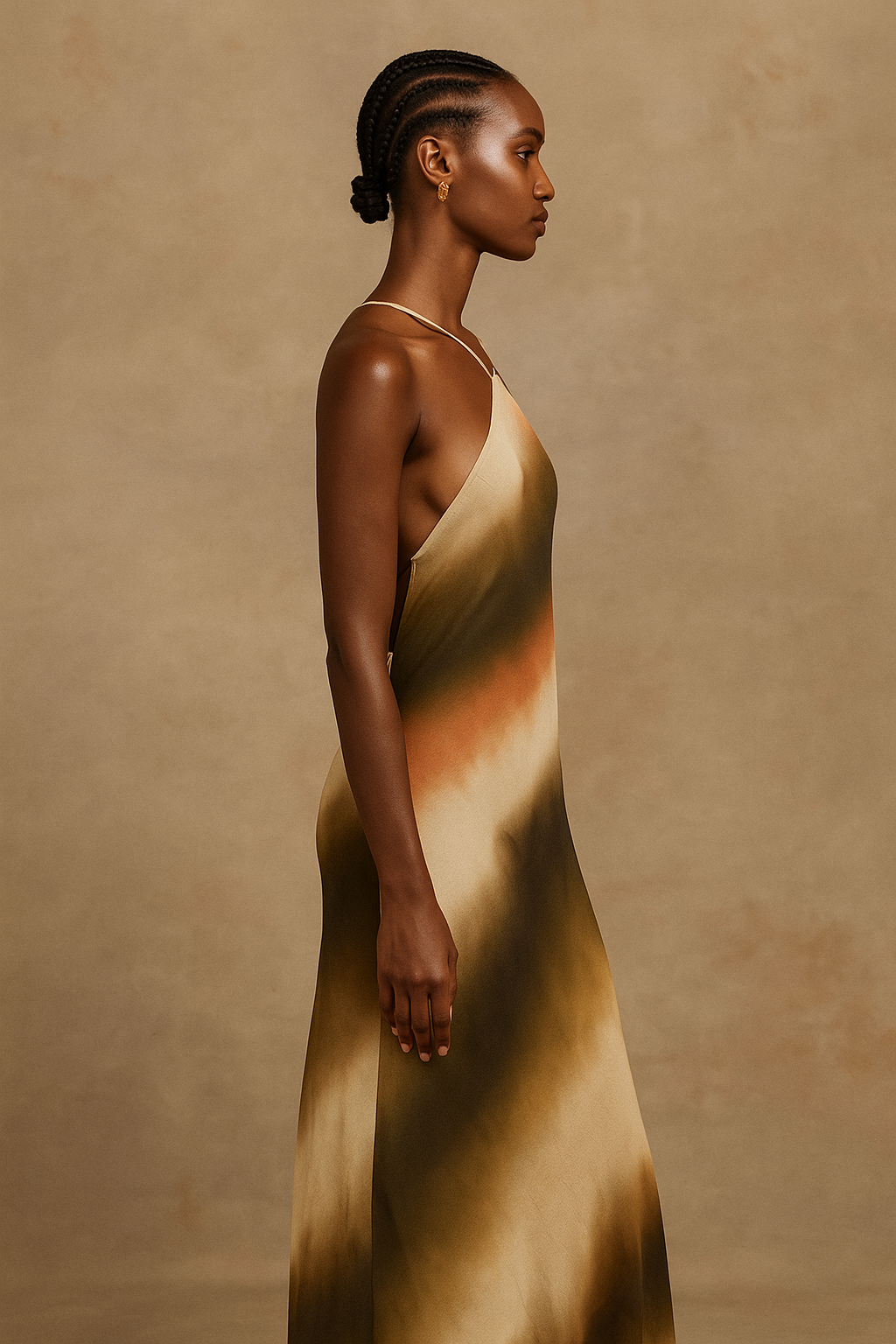 Aurelia™ Halter-Backless Elegant Midi Dress