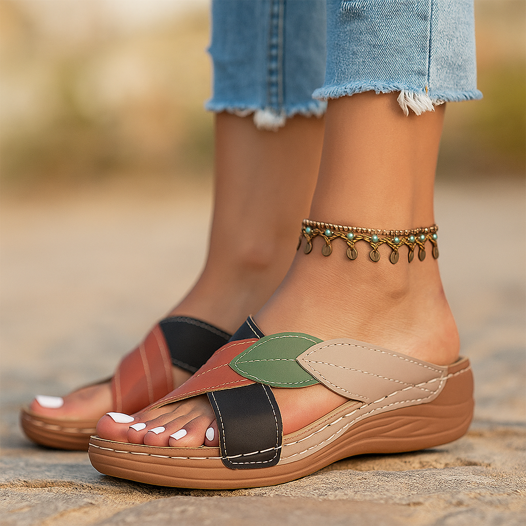 Elara™ Comfort Wedge Sandals