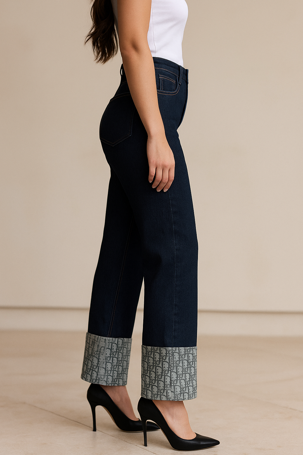 Isadora™ High Waist Straight Leg Jeans