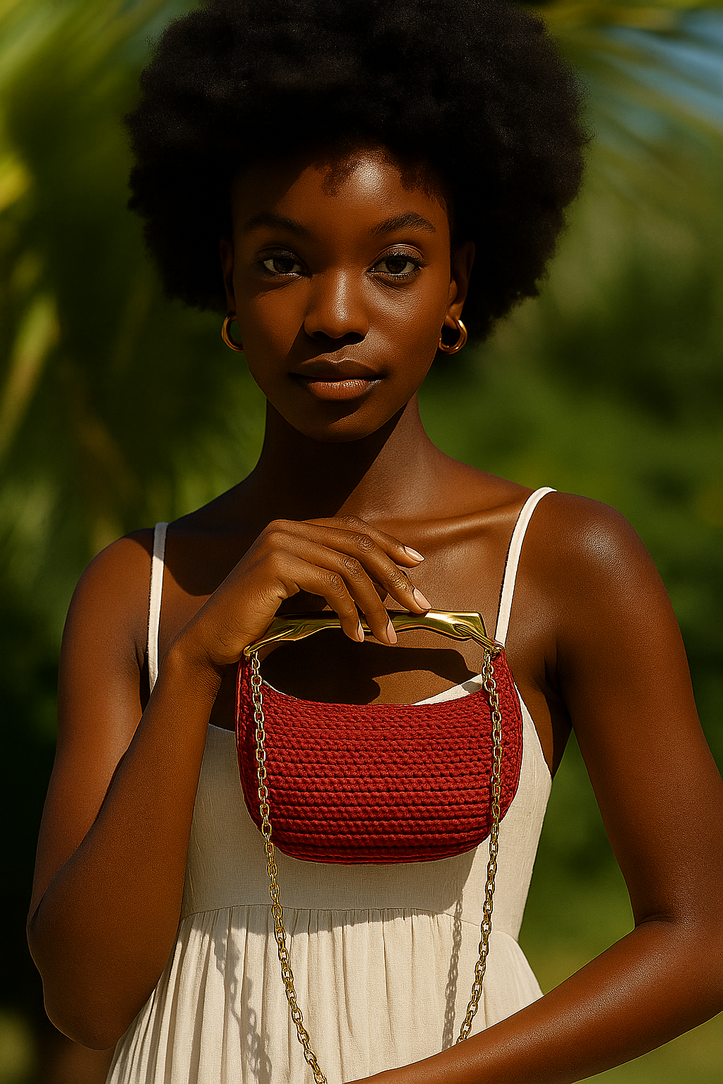 Aurelia™ Half Moon Woven Bag