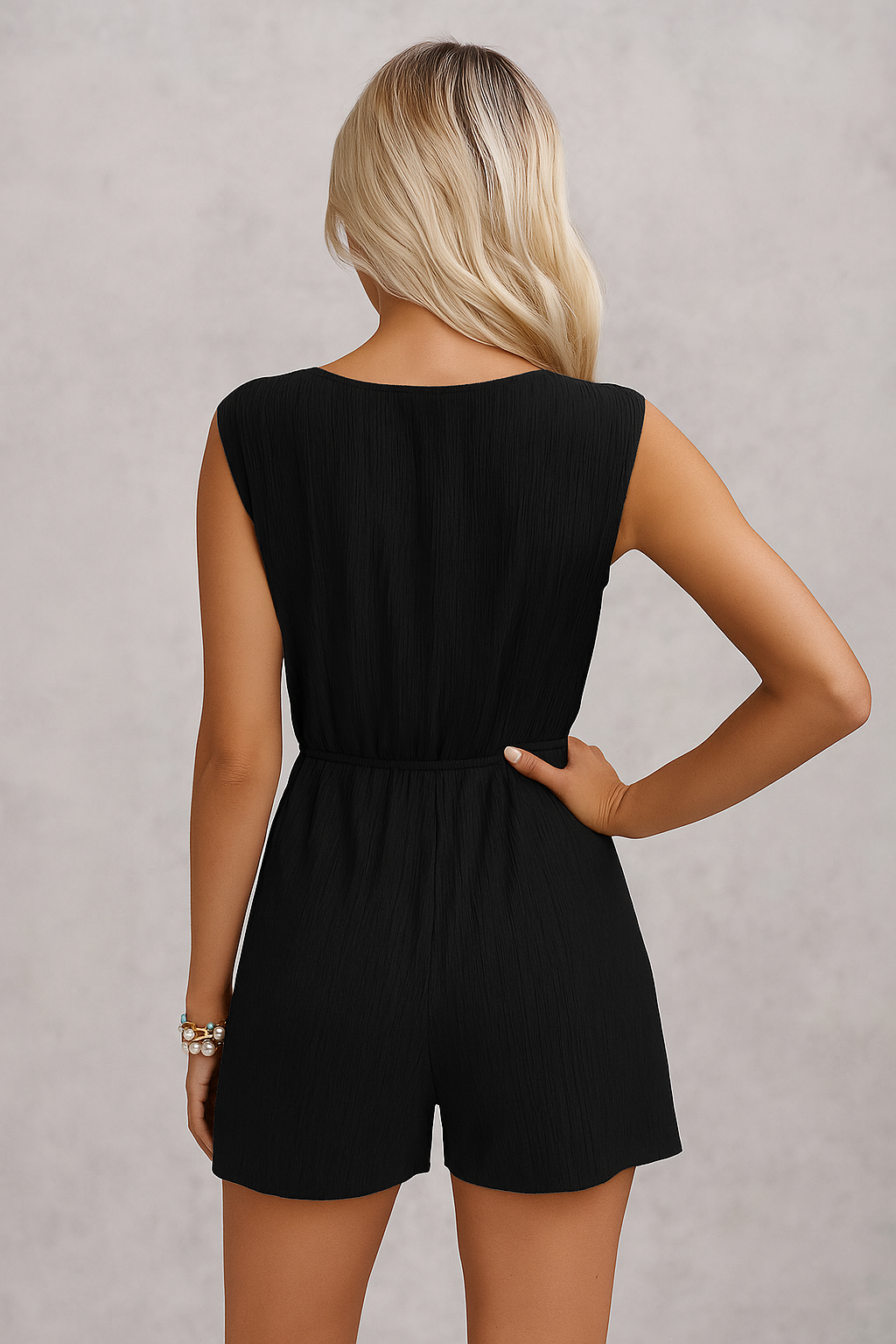 Isadora™ Romper V-Neck Jumpsuit