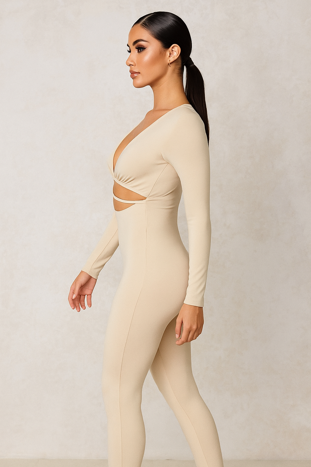 Aurelia™ Long Sleeve Bodycon Jumpsuit