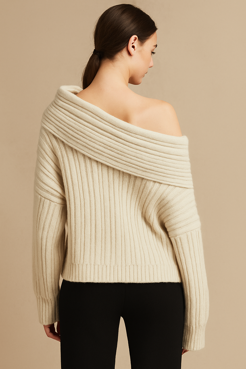 Veyra™ Off-Shoulder Oversized Sweater