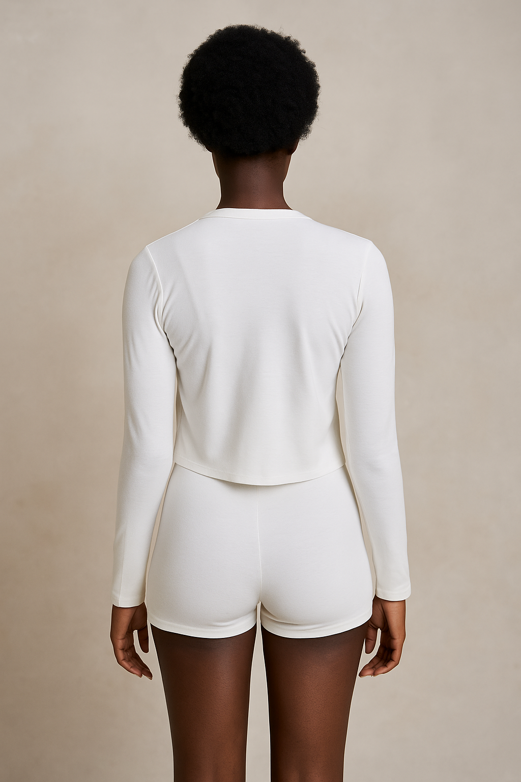 Valoria™ Cardigan, Halter Top & Shorts Set