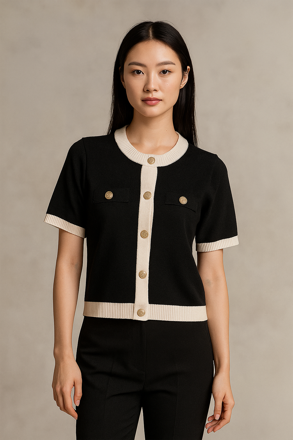 Vogue Charme™ Knitted Sweater