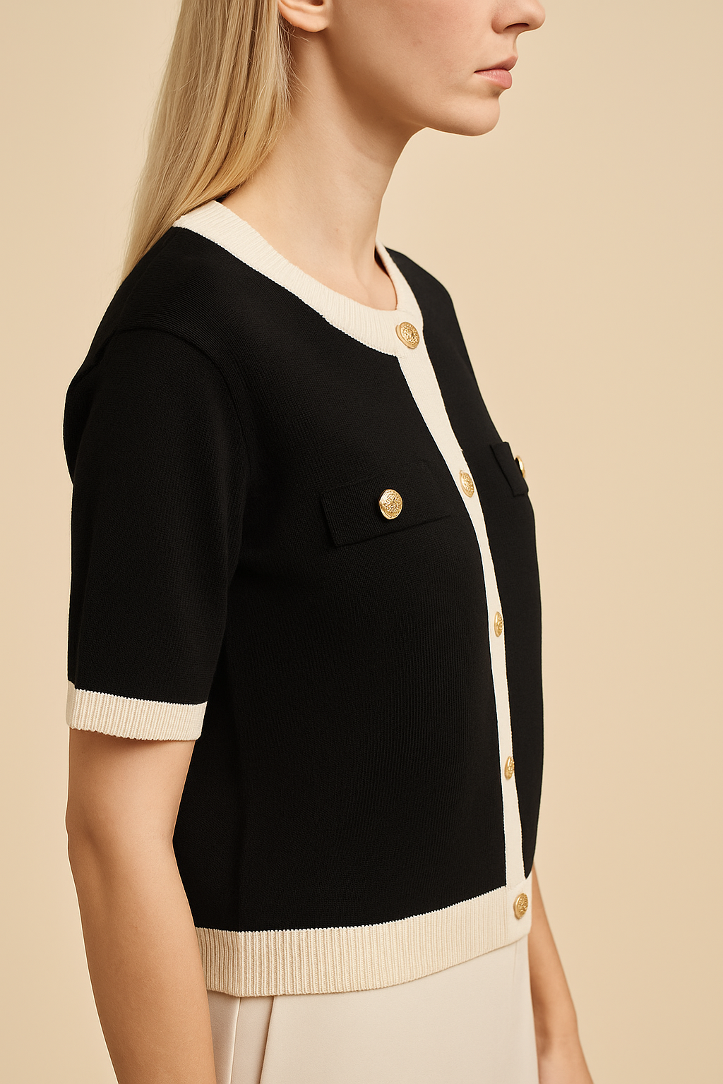 Vogue Charme™ Knitted Sweater