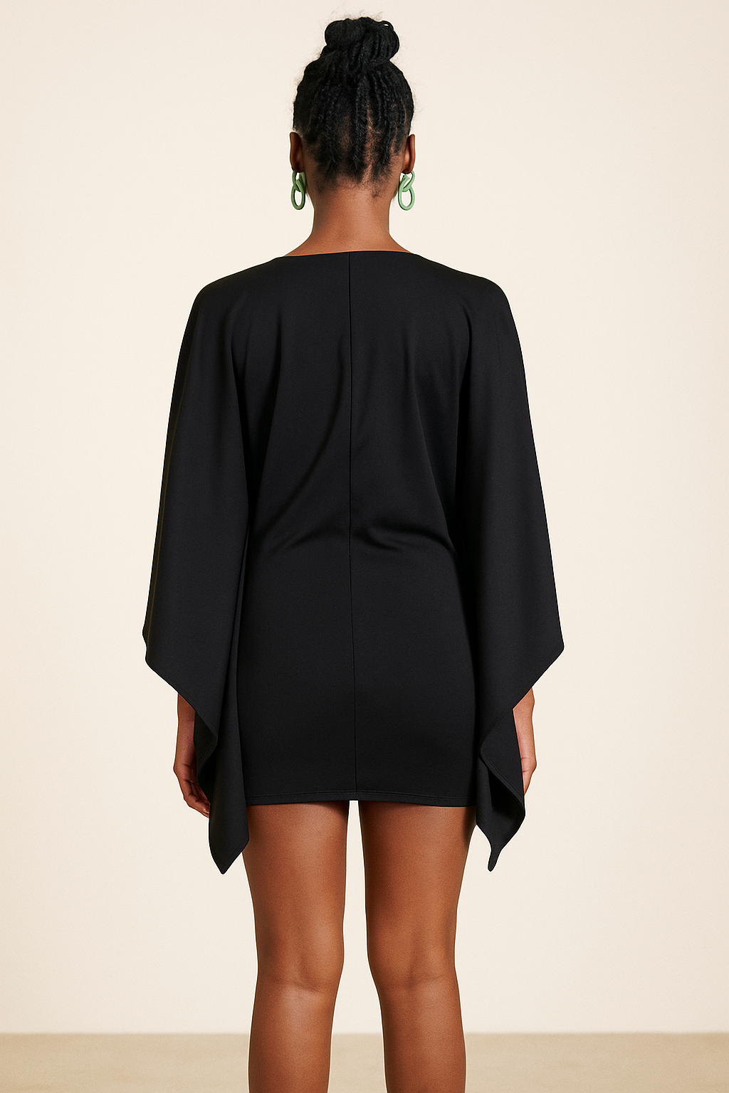 Serena™ Deep V Neck Mini Dress