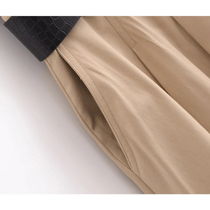 Elira™ Belted Pleated Knit Midi Dress