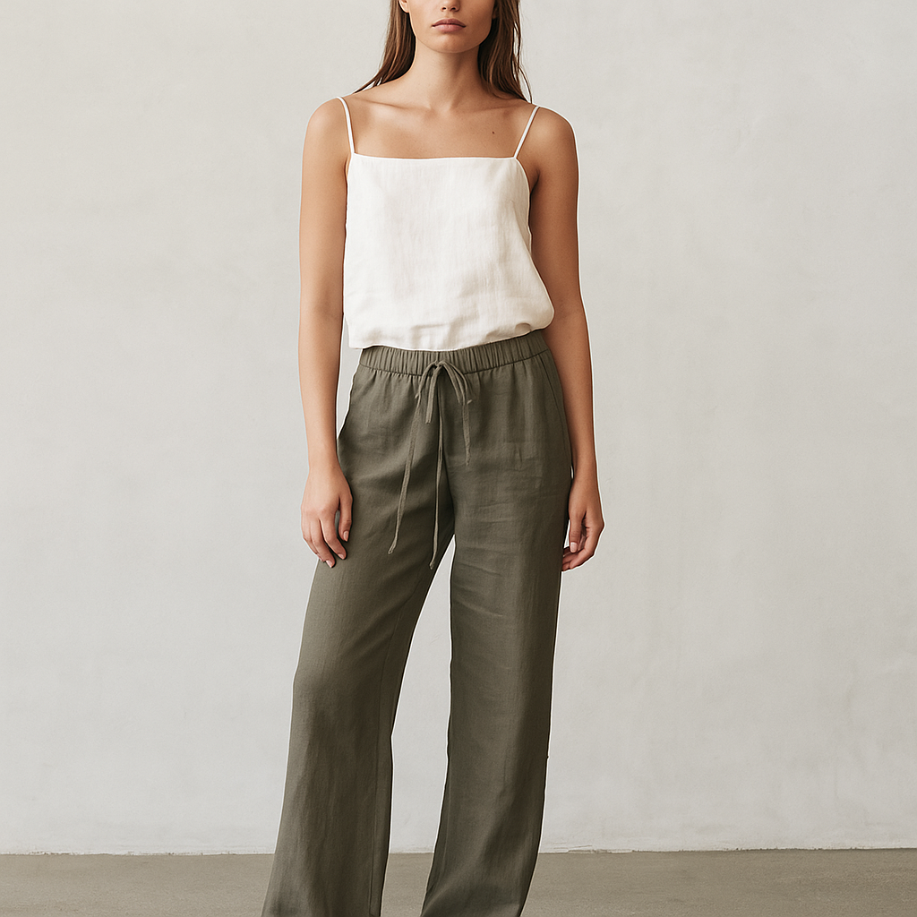 Aurelia™ High Waist Wide Leg Loose Fit Trousers