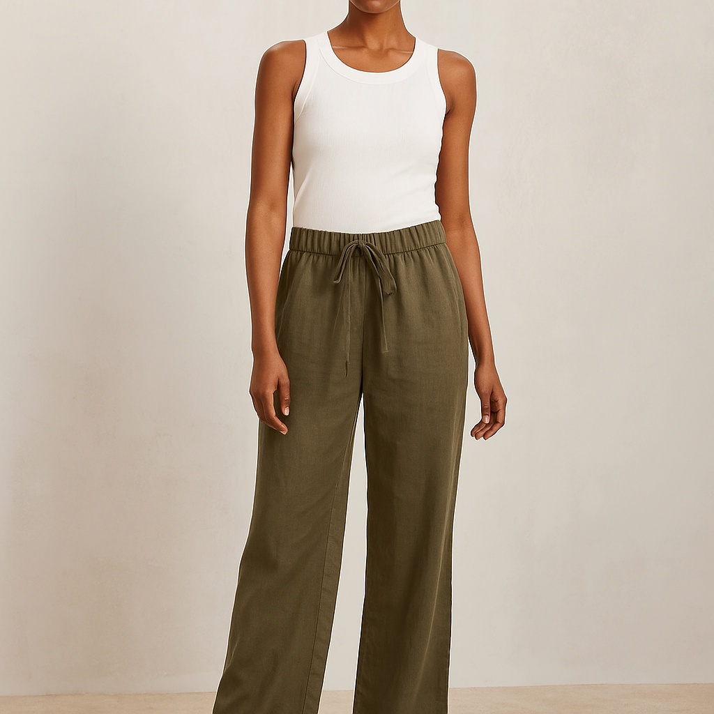 Aurelia™ High Waist Wide Leg Loose Fit Trousers