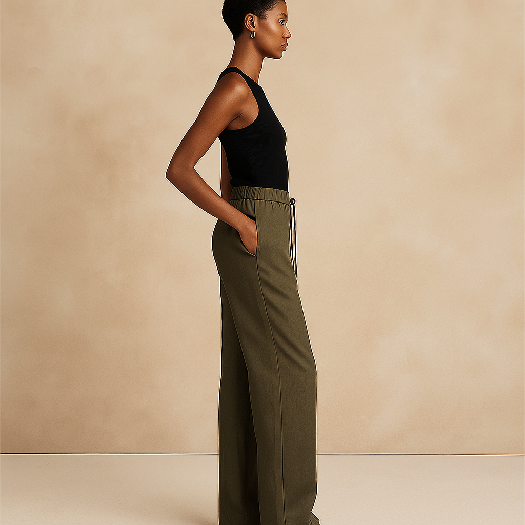 Aurelia™ High Waist Wide Leg Loose Fit Trousers