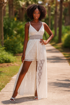 Solana™ Boho Chic Cutout Midi Playsuit Dress - VC Edit