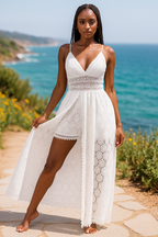 Solana™ Boho Chic Cutout Midi Playsuit Dress - VC Edit