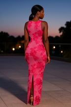 Flora™ Flower Print Bodycon Maxi Dress - VC Edit