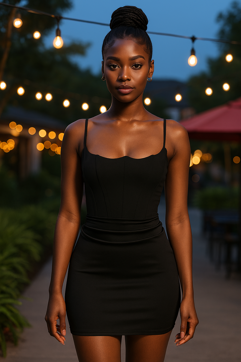 Minuit™ Luxe Corset Mini Dress