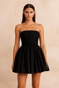 Stella™ Sequin Strapless Pleated Mini Dress