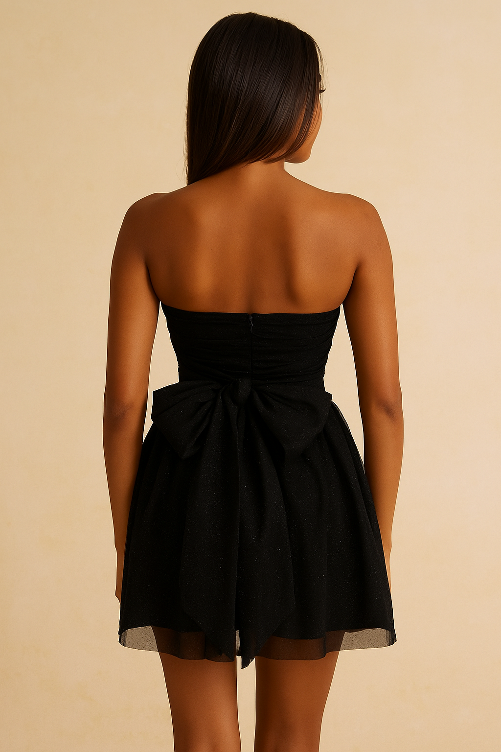 Stella™ Sequin Strapless Pleated Mini Dress