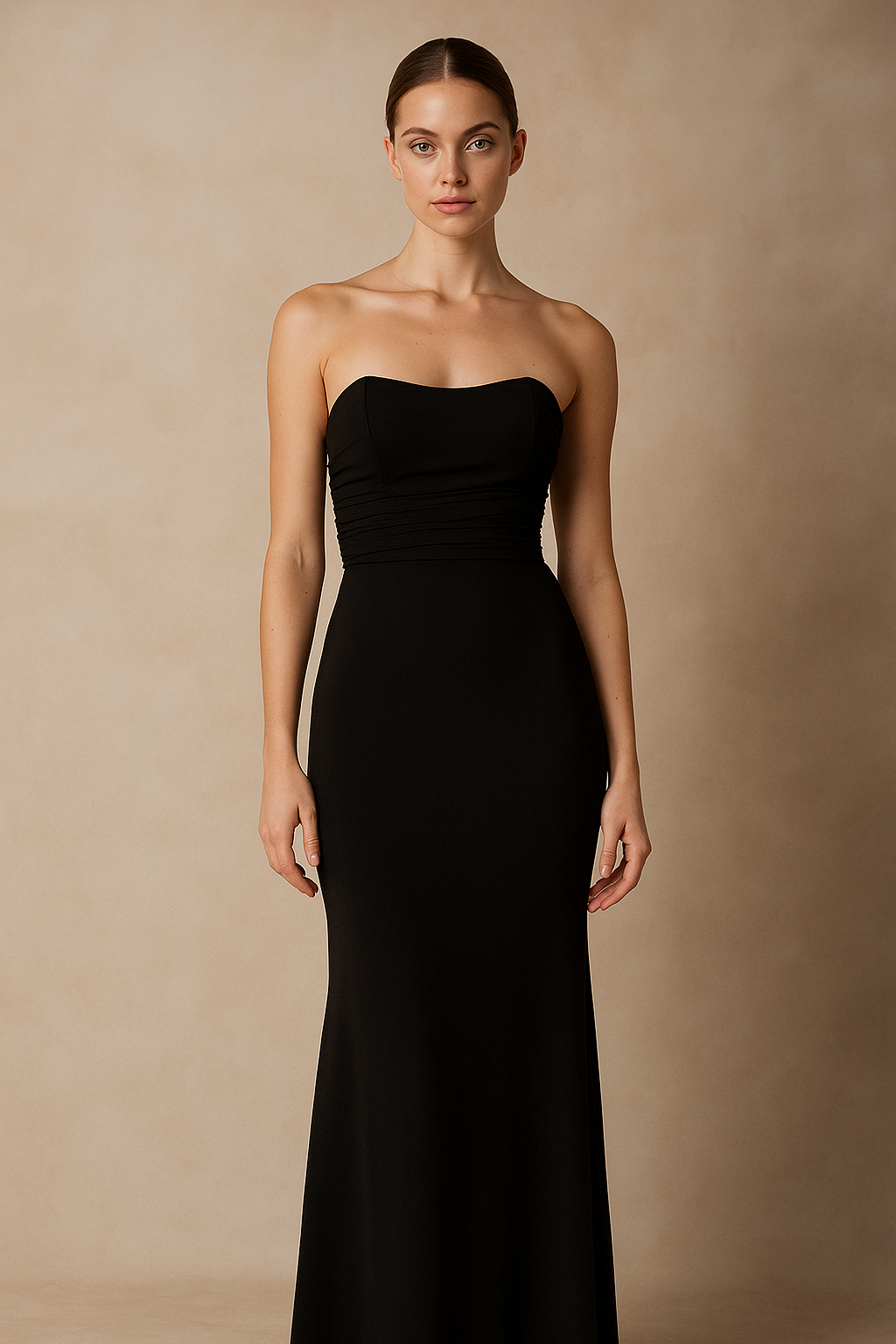 Selena™ Backless Lace-Up Maxi Dress