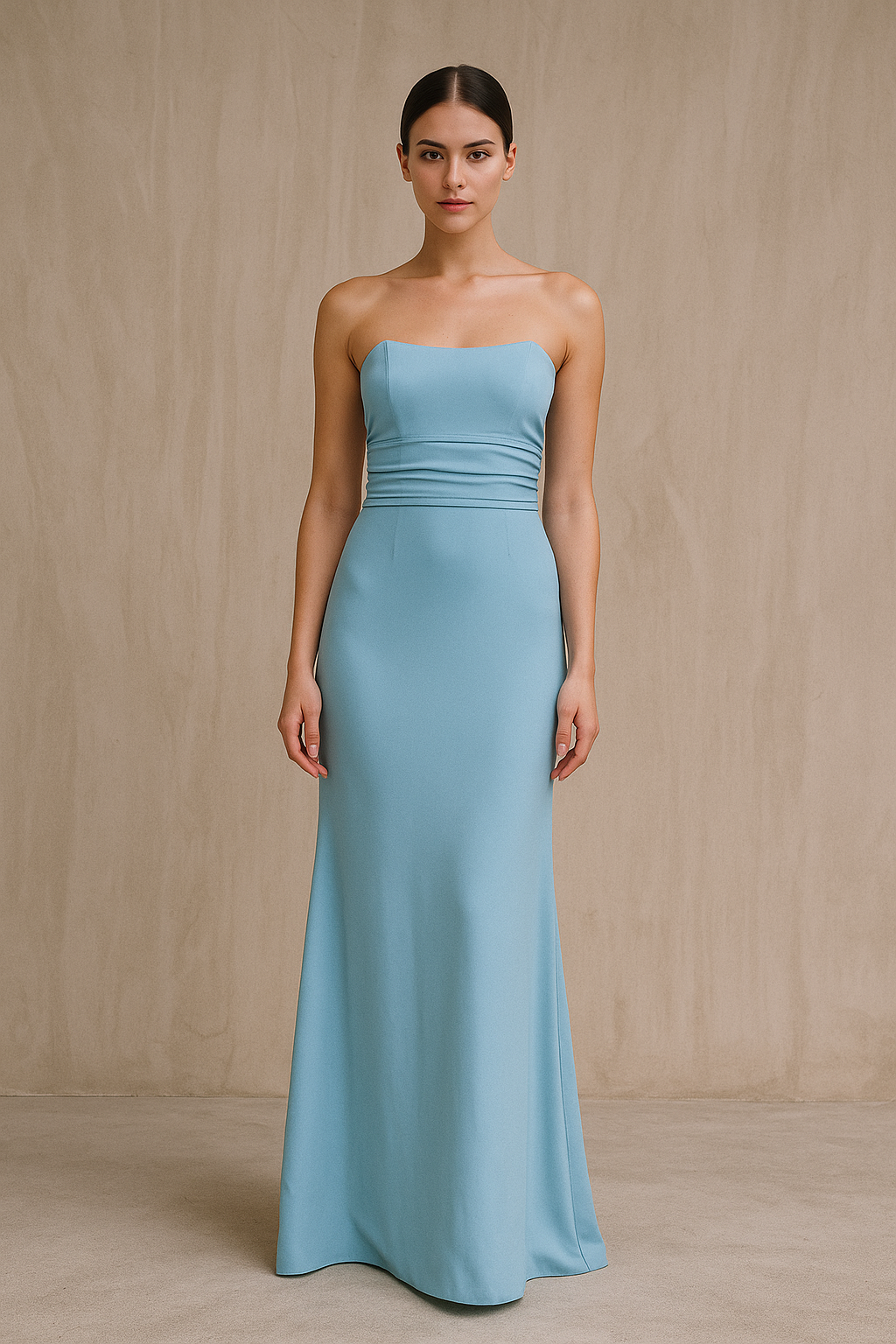 Selena™ Backless Lace-Up Maxi Dress