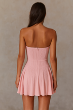 Arielle™ Pleated Elegance Mini Dress