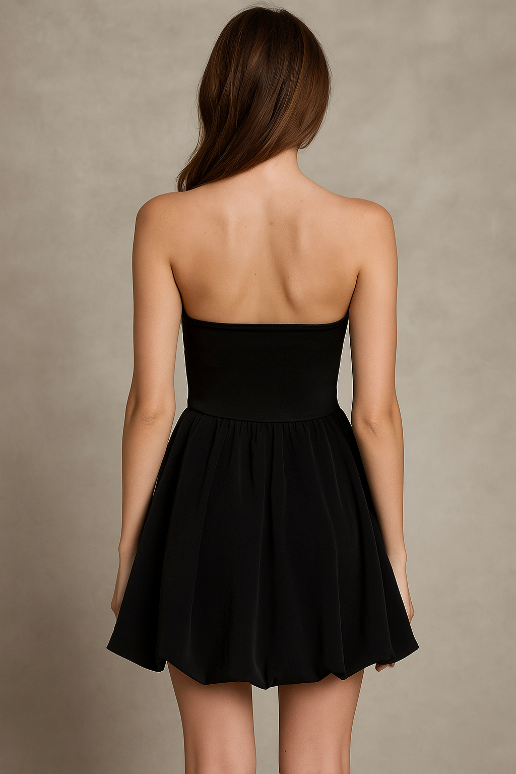 Aurora™ Strapless Off-Shoulder Ball Mini Dress