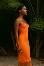 Camélia™ Lace Strap Bodycon Maxi Dress - VC Edit