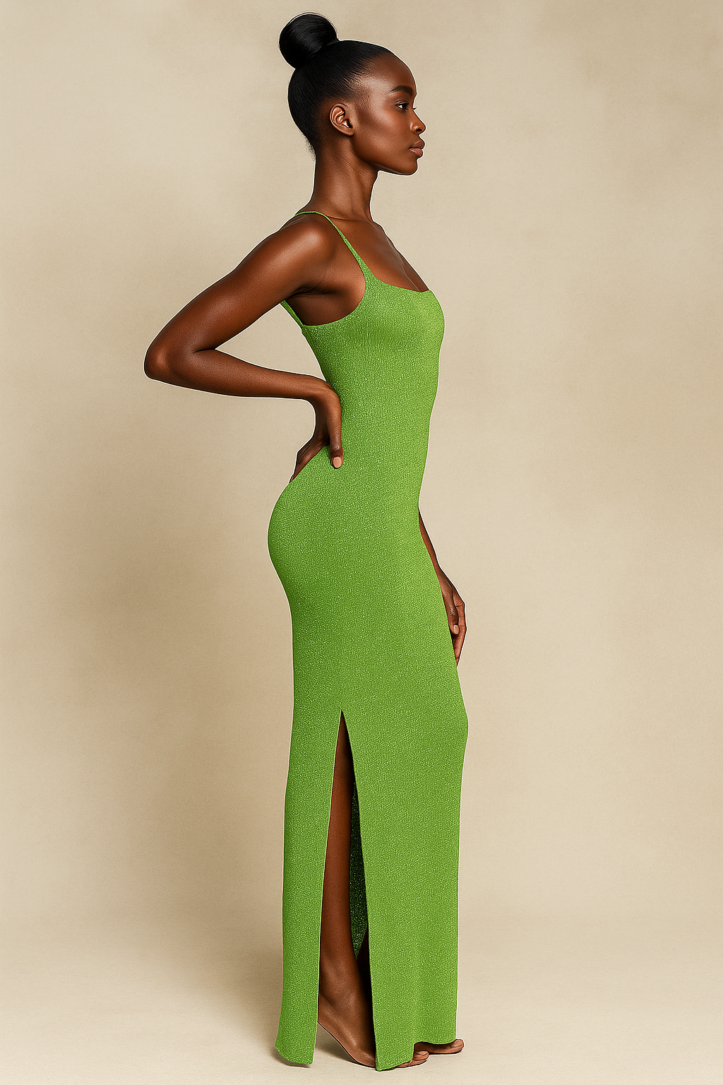 Aveline™ Sleeveless Backless Side Slit Maxi Dress