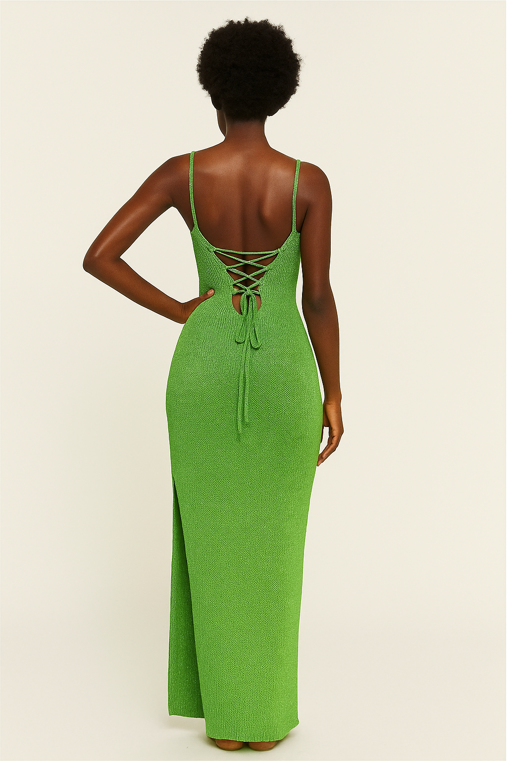 Aveline™ Sleeveless Backless Side Slit Maxi Dress