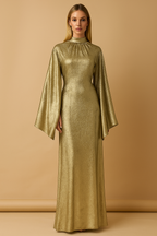 Serenya ™ Long Sleeve Radiant Maxi Dress