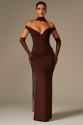 Maravilla™ Off-Shoulder Backless Maxi Dress