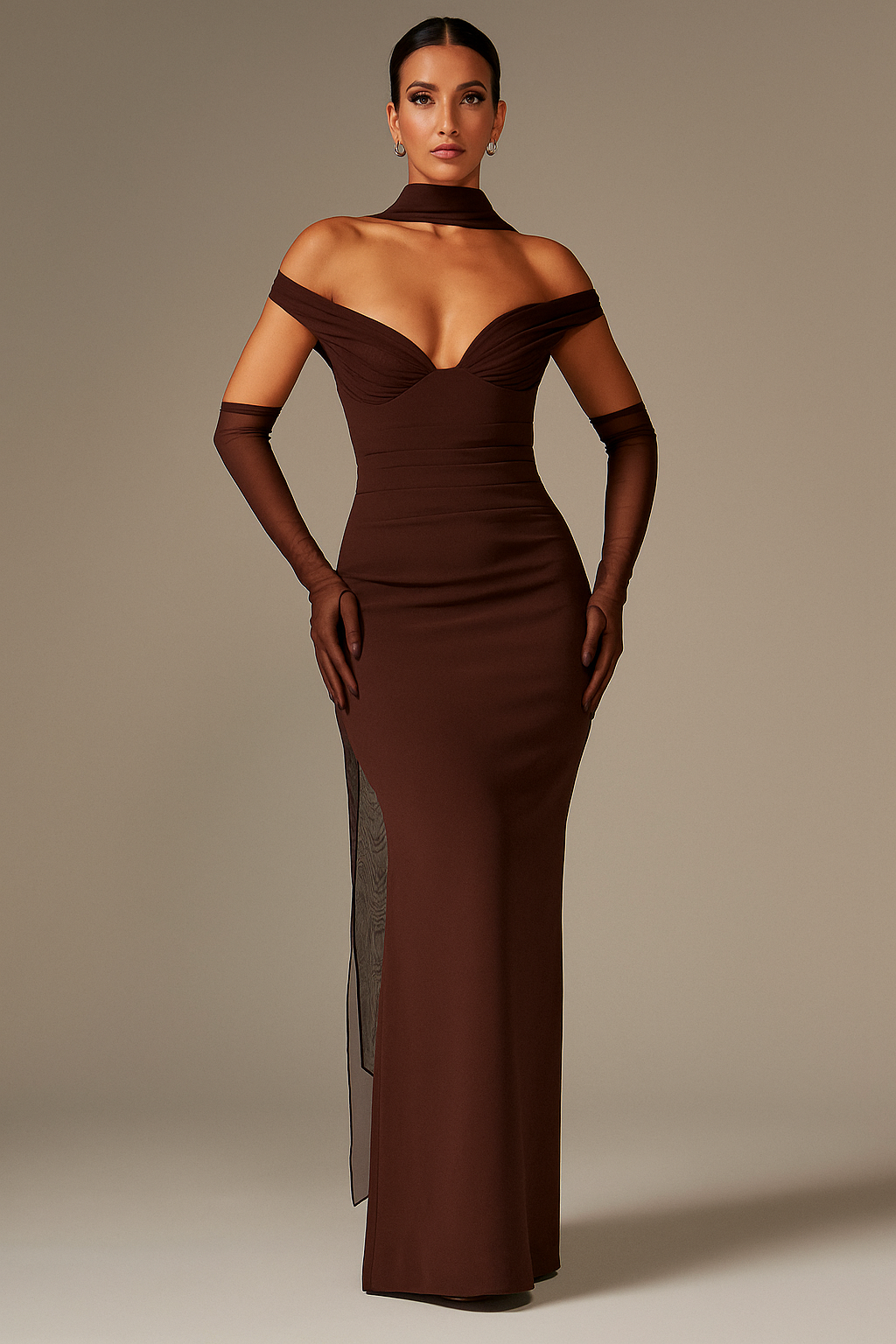 Maravilla™ Off-Shoulder Backless Maxi Dress
