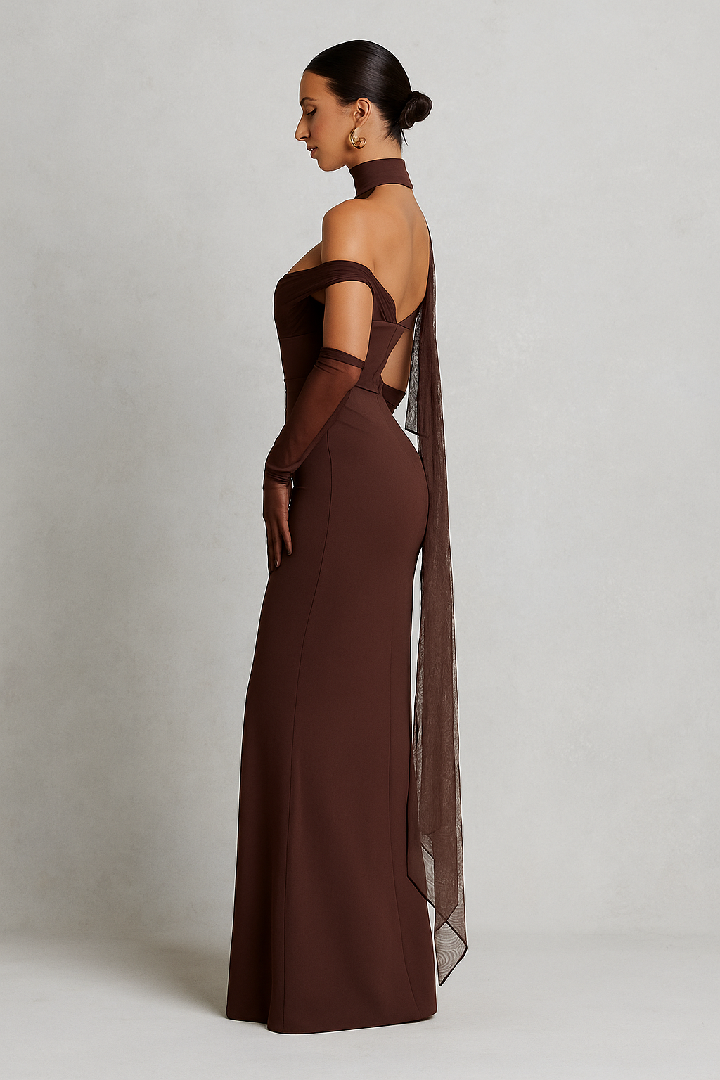 Maravilla™ Off-Shoulder Backless Maxi Dress