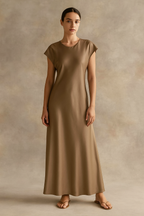 Sorella™ Satin Midi Dress