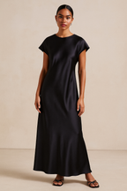 Sorella™ Satin Midi Dress