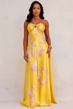 Luna™ Lace-Up Halter Dress