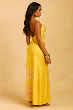 Luna™ Lace-Up Halter Dress
