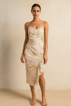 Helena™ Slip Backless Midi Dress