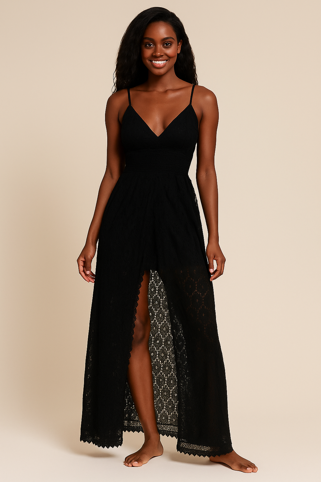 Solana™ Boho Chic Cutout Midi Playsuit Dress - VC Edit
