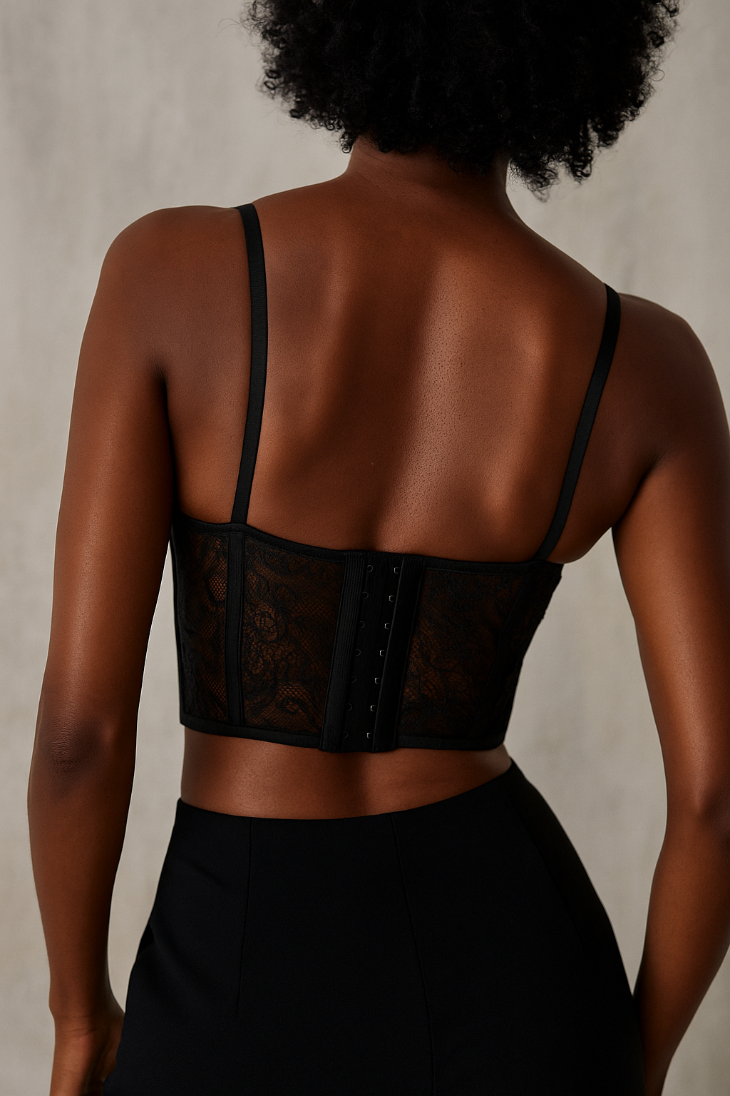 Valencia™ Semi-Transparent Mesh Push Up Bralette – Corset Bustier Vest Top