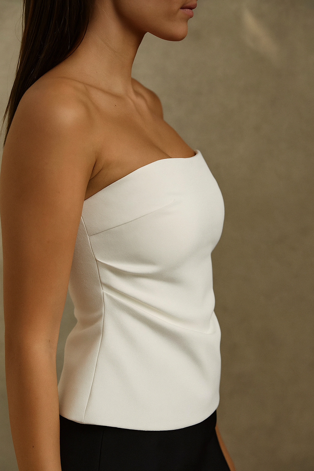 Arielle™ Off-Shoulder Sleeveless Corset Bustier Crop Top