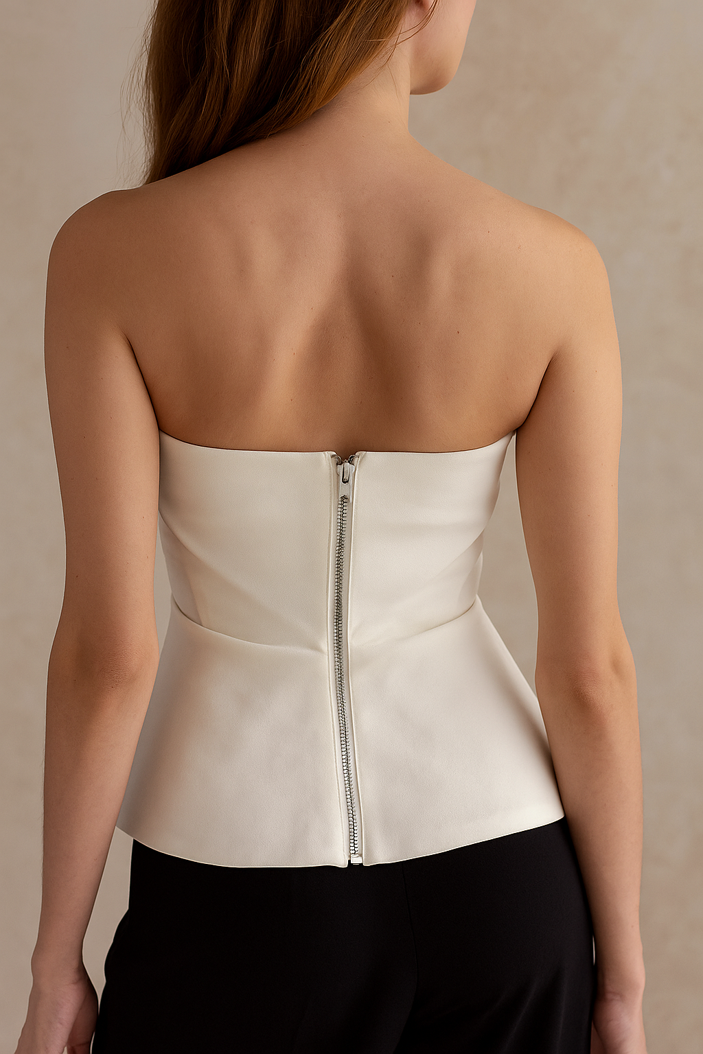 Arielle™ Off-Shoulder Sleeveless Corset Bustier Crop Top