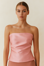 Arielle™ Off-Shoulder Sleeveless Corset Bustier Crop Top