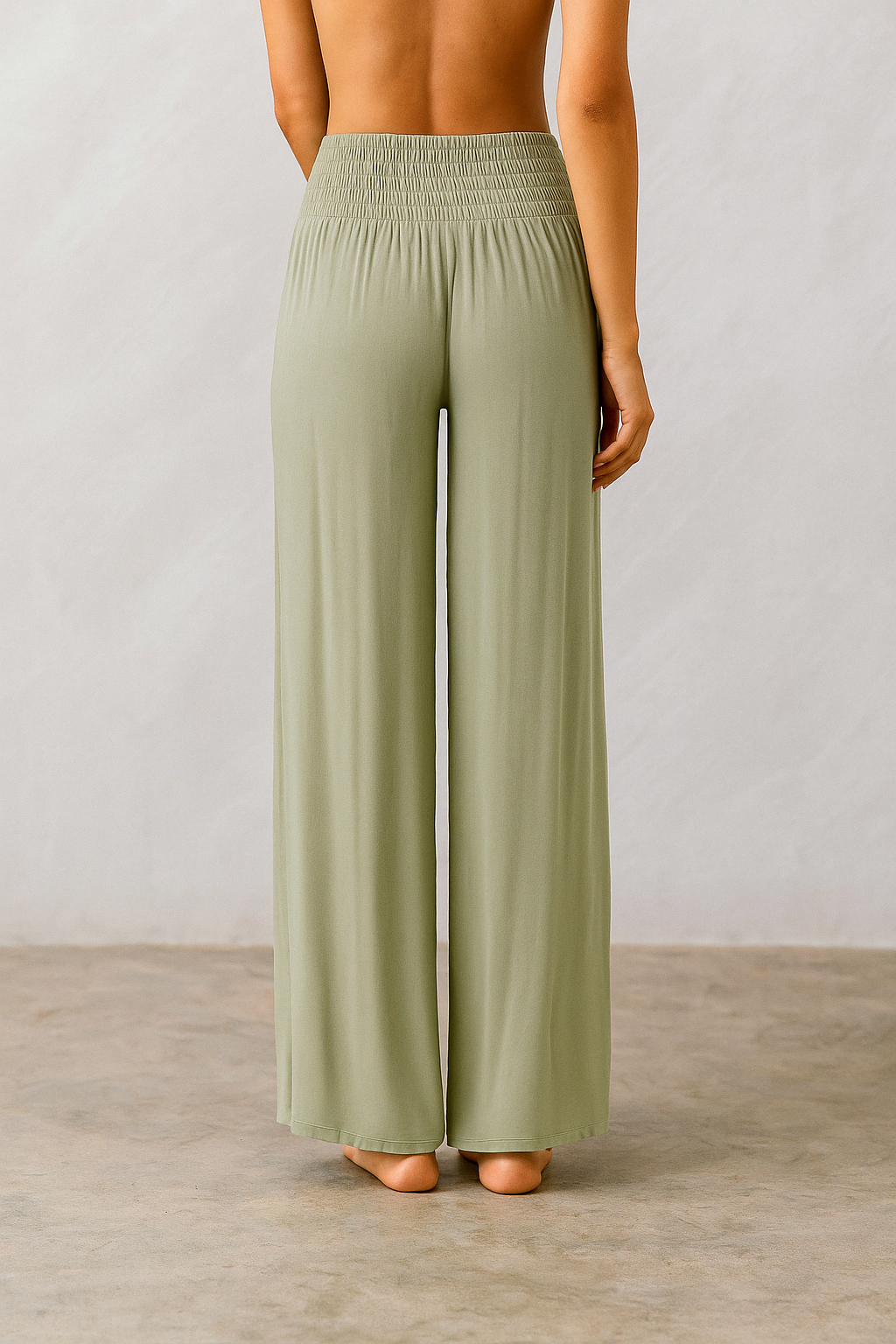 Velvia™ High Waist Loose Straight Trousers - VC Edit