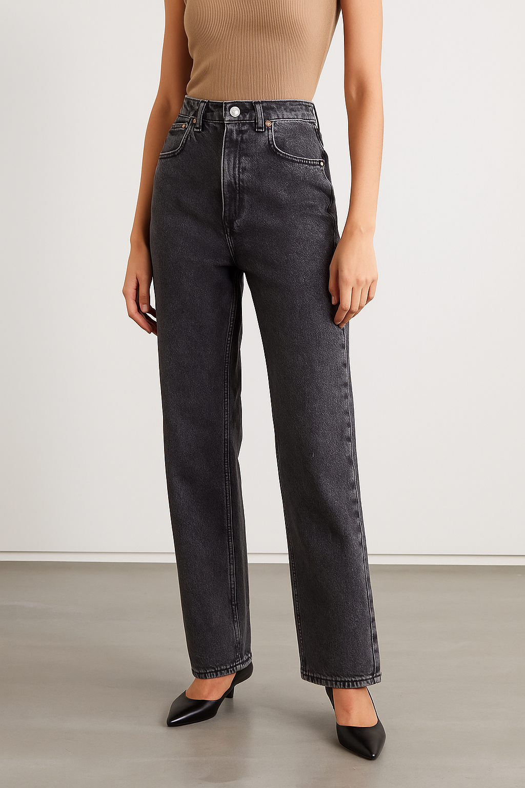 Isadora™ Vintage Pocket Ripped Denim Jeans