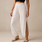 Serenya™ High Waisted Slit Wide Leg Harem Leggings
