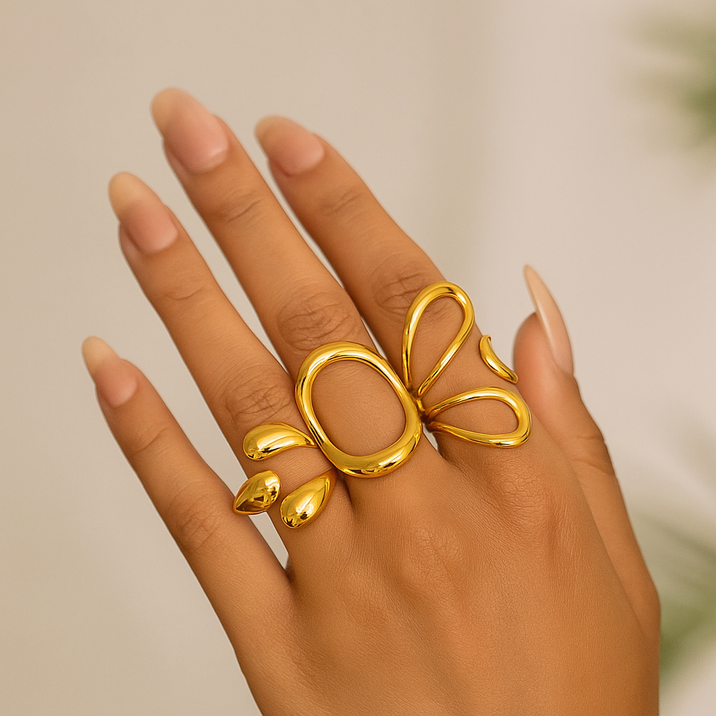 Aurelia™ Gold Design Rings