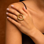 Aurelia™ 18K Gold Chunky Rings