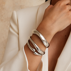 Elowen™ Vintage Gold Cuff Bangles
