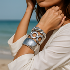 Isadora™ Vintage Gold Cuff Bracelet Set - VC Edit