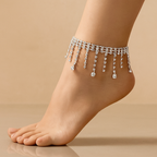 Celestia™ Diamond Dewdrop Anklet